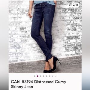 CAbi 3194 curvy skinny jean